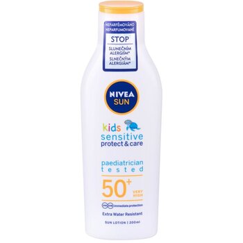Sun Kids Pure & Sensitive Sun Lotion - Dětské mléko na opalování SPF 50+ 